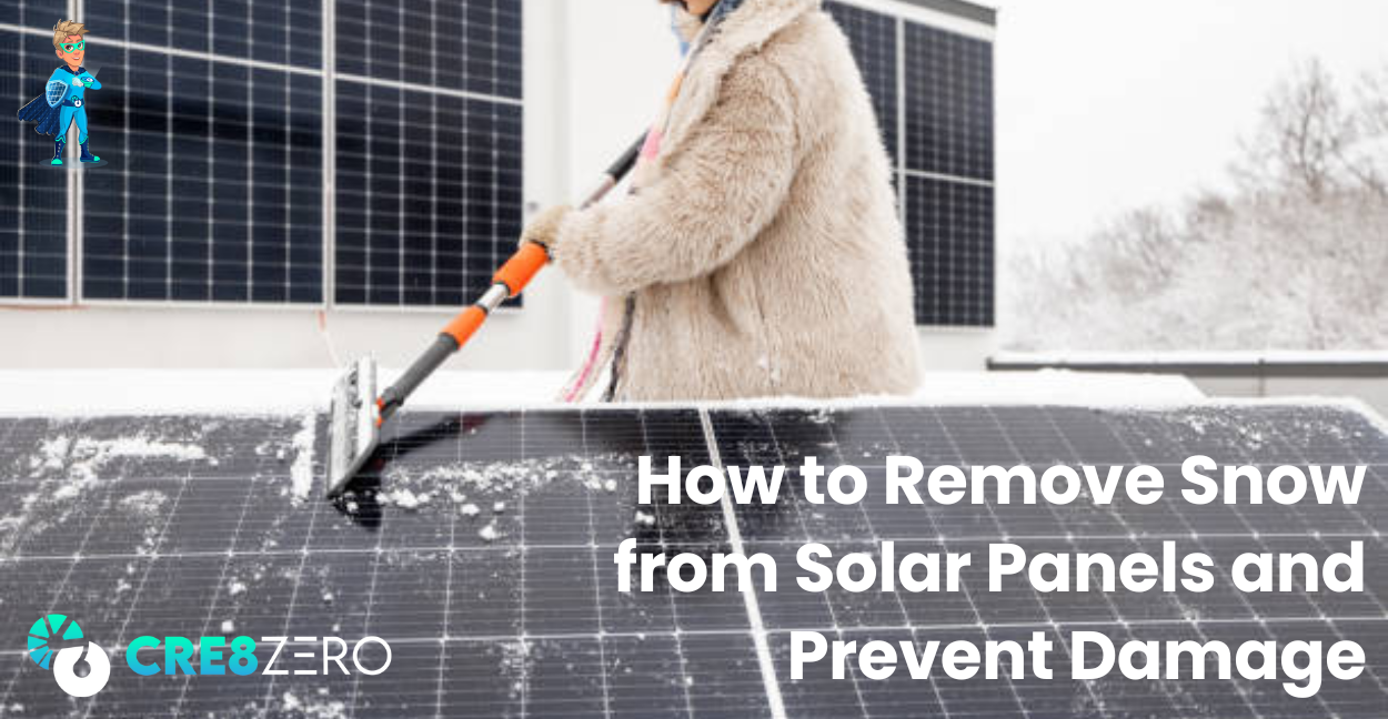 How to Remove Snow from Solar Panels Blog Image