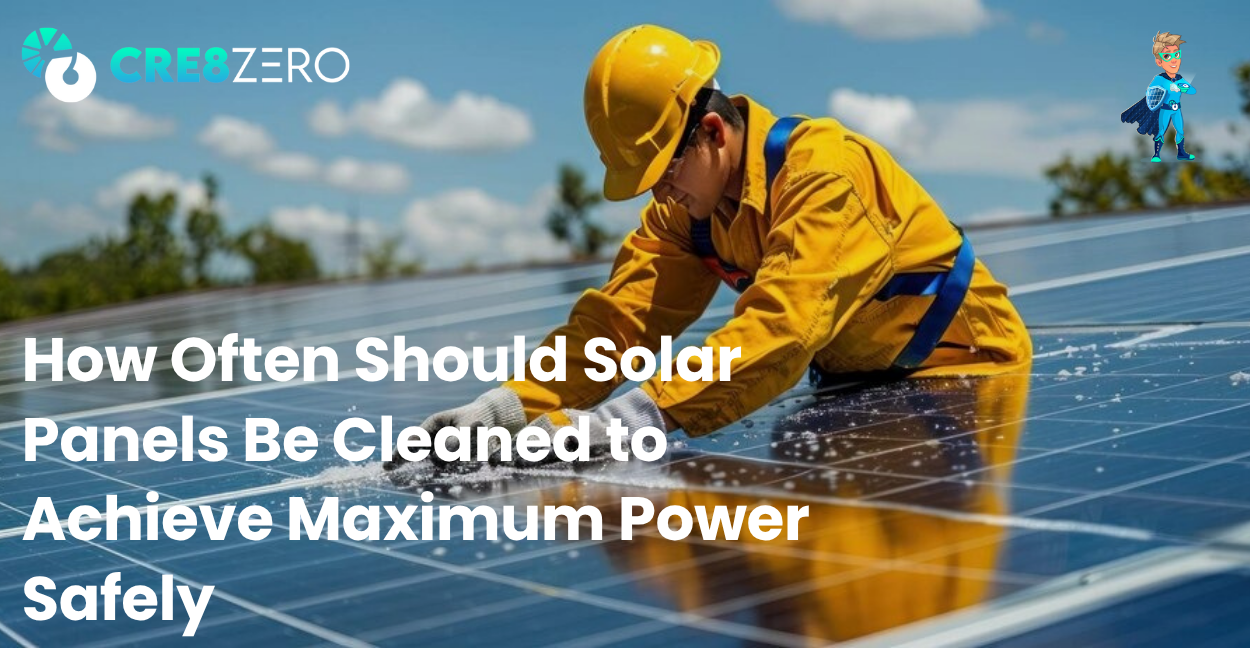 How Often Should Solar Panels Be Cleaned Blog Image
