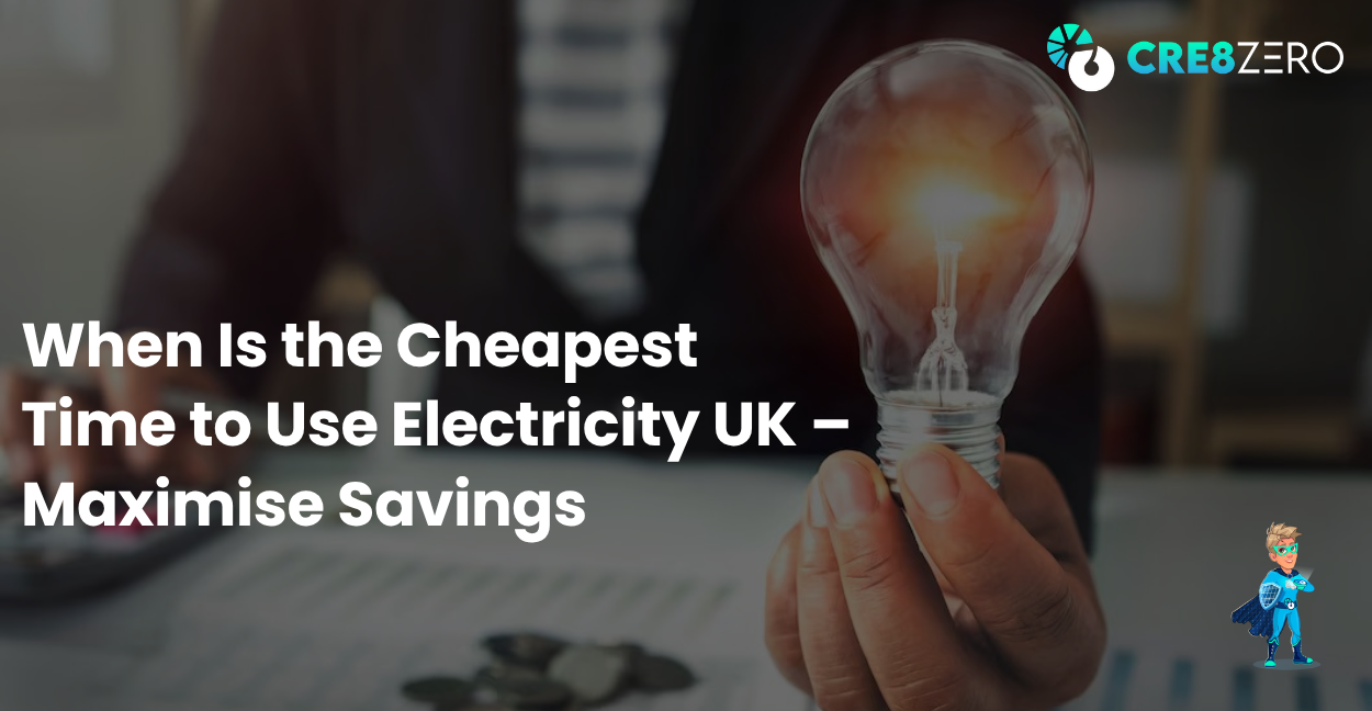 When Is the Cheapest Time to Use Electricity UK Blog Image